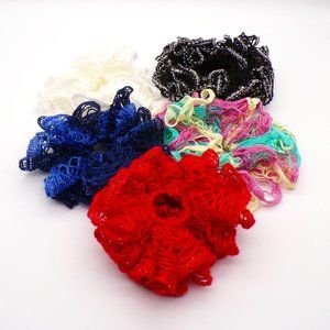Crochet Hair Scrunchie Bundle #1